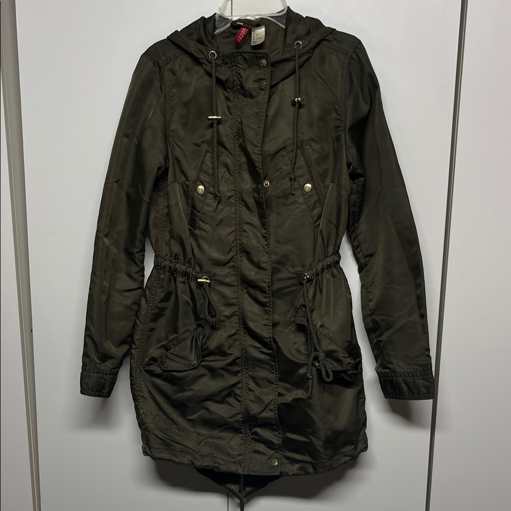 Divided Utility Boho Jacket Dark Green